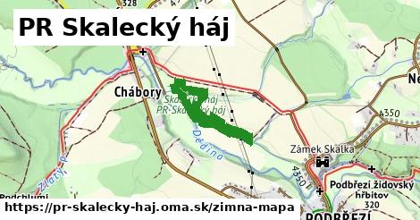 ikona PR Skalecký háj: 0 m trás zimna-mapa v pr-skalecky-haj