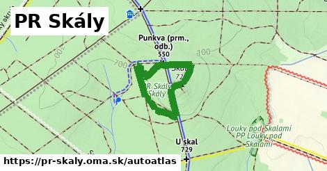 ikona Mapa autoatlas v pr-skaly