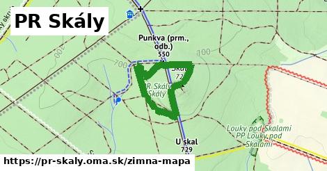 ikona Zimná mapa zimna-mapa v pr-skaly