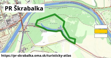 ikona Turistická mapa turisticky-atlas v pr-skrabalka