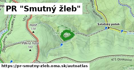 ikona Mapa autoatlas v pr-smutny-zleb