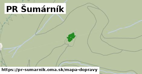 ikona PR Šumárník: 0 m trás mapa-dopravy v pr-sumarnik