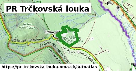 ikona Mapa autoatlas v pr-trckovska-louka