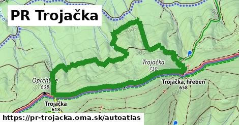 ikona Mapa autoatlas v pr-trojacka