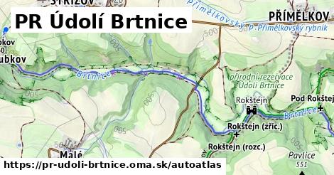 ikona Mapa autoatlas v pr-udoli-brtnice