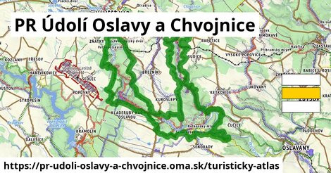 ikona Turistická mapa turisticky-atlas v pr-udoli-oslavy-a-chvojnice