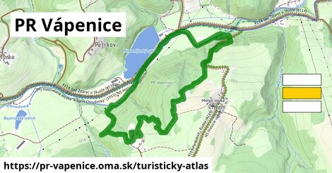 ikona Turistická mapa turisticky-atlas v pr-vapenice