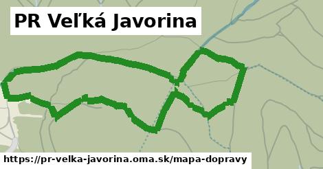 ikona PR Veľká Javorina: 0 m trás mapa-dopravy v pr-velka-javorina