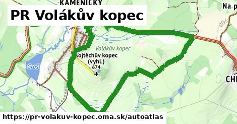 ikona Mapa autoatlas v pr-volakuv-kopec