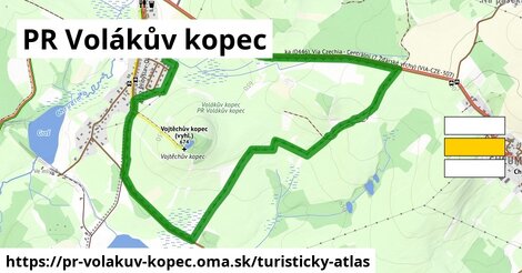 ikona Turistická mapa turisticky-atlas v pr-volakuv-kopec