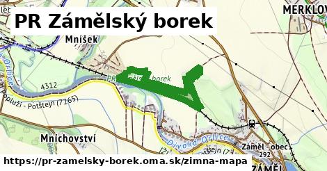 ikona Zimná mapa zimna-mapa v pr-zamelsky-borek