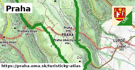 ikona Turistická mapa turisticky-atlas v praha