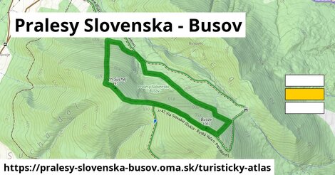 ikona Turistická mapa turisticky-atlas v pralesy-slovenska-busov