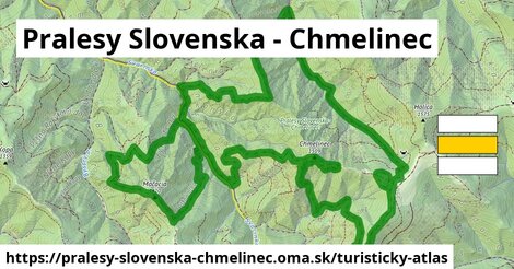 ikona Turistická mapa turisticky-atlas v pralesy-slovenska-chmelinec