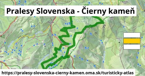 ikona Turistická mapa turisticky-atlas v pralesy-slovenska-cierny-kamen