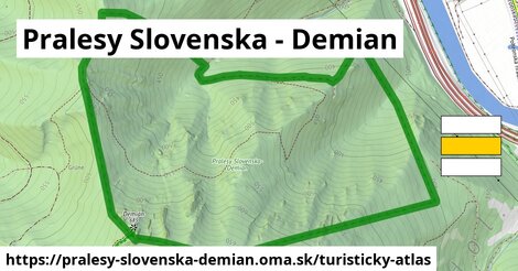 ikona Turistická mapa turisticky-atlas v pralesy-slovenska-demian