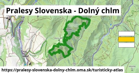 ikona Turistická mapa turisticky-atlas v pralesy-slovenska-dolny-chlm