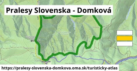 ikona Turistická mapa turisticky-atlas v pralesy-slovenska-domkova