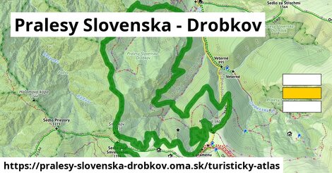 ikona Turistická mapa turisticky-atlas v pralesy-slovenska-drobkov