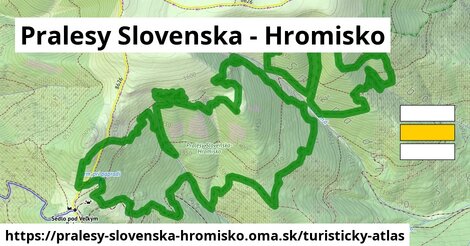 ikona Turistická mapa turisticky-atlas v pralesy-slovenska-hromisko