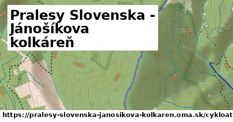 ikona Cyklo cykloatlas v pralesy-slovenska-janosikova-kolkaren