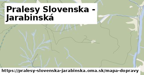 ikona Pralesy Slovenska - Jarabinská: 0 m trás mapa-dopravy v pralesy-slovenska-jarabinska