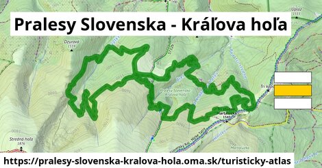 ikona Turistická mapa turisticky-atlas v pralesy-slovenska-kralova-hola