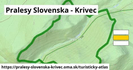 ikona Turistická mapa turisticky-atlas v pralesy-slovenska-krivec