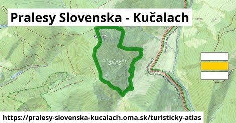ikona Turistická mapa turisticky-atlas v pralesy-slovenska-kucalach