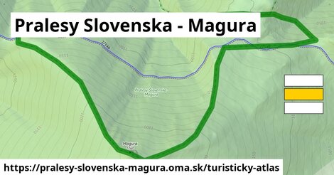 ikona Turistická mapa turisticky-atlas v pralesy-slovenska-magura