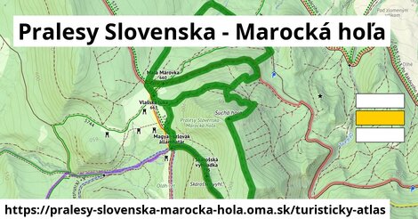 ikona Turistická mapa turisticky-atlas v pralesy-slovenska-marocka-hola