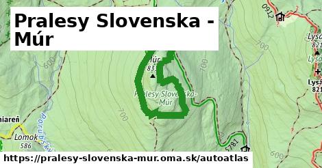 ikona Mapa autoatlas v pralesy-slovenska-mur