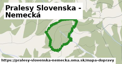 ikona Pralesy Slovenska - Nemecká: 0 m trás mapa-dopravy v pralesy-slovenska-nemecka