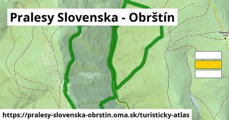 Pralesy Slovenska - Obrštín