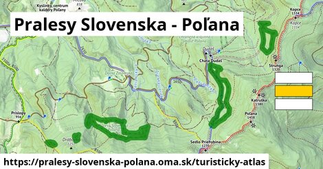 ikona Turistická mapa turisticky-atlas v pralesy-slovenska-polana