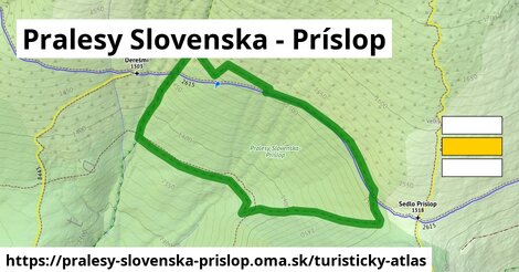 ikona Turistická mapa turisticky-atlas v pralesy-slovenska-prislop