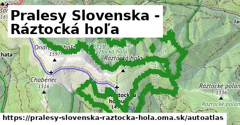 ikona Mapa autoatlas v pralesy-slovenska-raztocka-hola