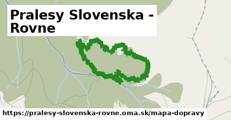 ikona Pralesy Slovenska - Rovne: 0 m trás mapa-dopravy v pralesy-slovenska-rovne