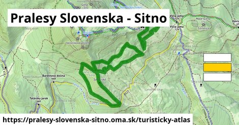 ikona Turistická mapa turisticky-atlas v pralesy-slovenska-sitno