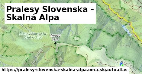 ikona Mapa autoatlas v pralesy-slovenska-skalna-alpa