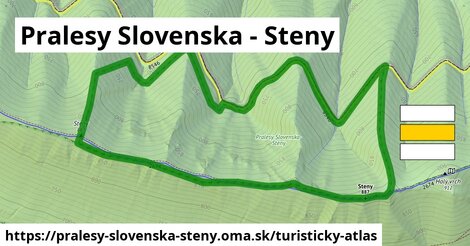 ikona Turistická mapa turisticky-atlas v pralesy-slovenska-steny
