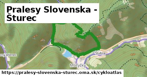 ikona Cyklo cykloatlas v pralesy-slovenska-sturec