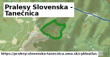 ikona Cyklo cykloatlas v pralesy-slovenska-tanecnica
