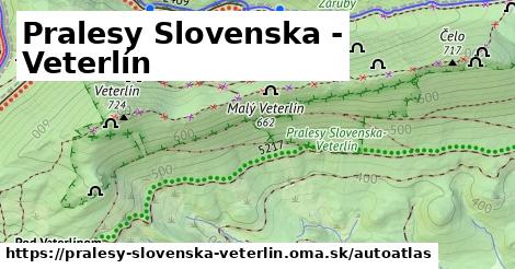 ikona Mapa autoatlas v pralesy-slovenska-veterlin