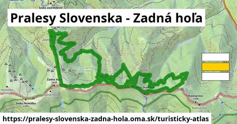 ikona Turistická mapa turisticky-atlas v pralesy-slovenska-zadna-hola