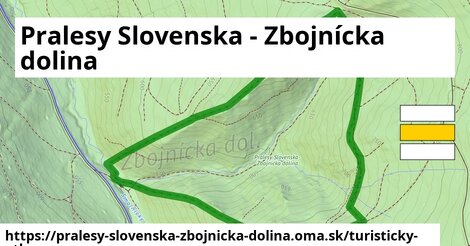 Pralesy Slovenska - Zbojnícka dolina