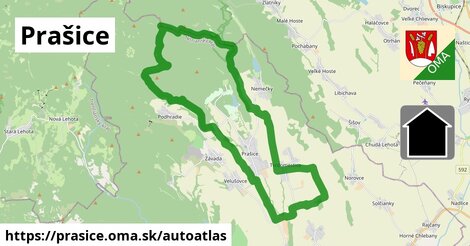 ikona Mapa autoatlas v prasice