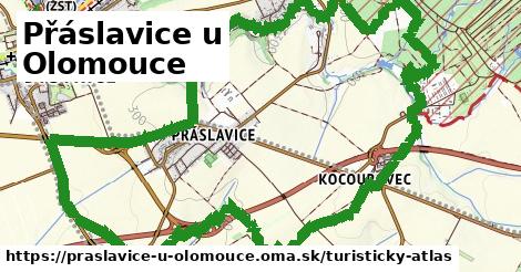 ikona Přáslavice u Olomouce: 0 m trás turisticky-atlas v praslavice-u-olomouce