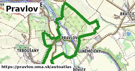 ikona Mapa autoatlas v pravlov