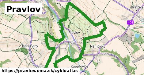 ikona Cyklo cykloatlas v pravlov